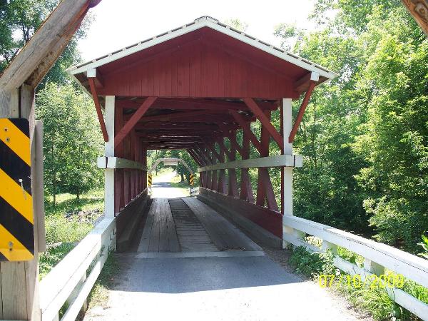 Colvin Covered Bridge 38-05-24 Bedford County Pa